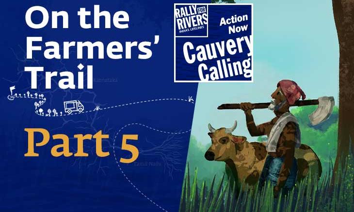 #CauveryCalling, and look who heard! Read about an unusual encounter of our millennial Gen Z volunteers in village Madagondanahalli.