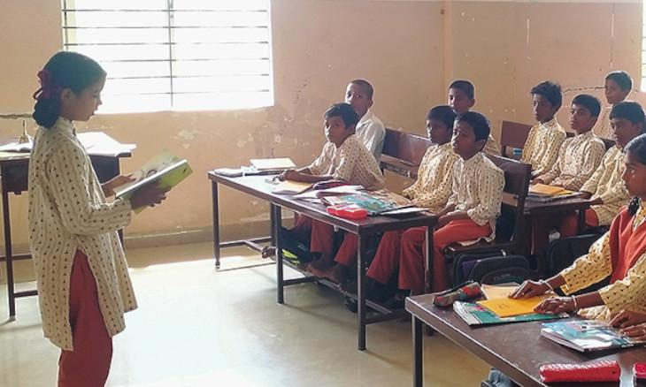 Isha Vidhya Students on interactive sessions - Ingenious Classes